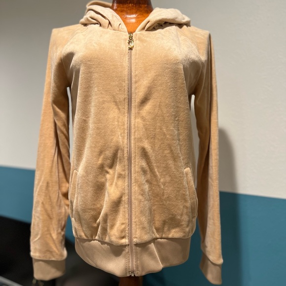 โจRARE 90s/2000s Juicy Couture Velour Hoodie โ Bedazzled Retro Glam ๐โจ - Picture 6 of 16